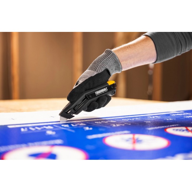 Toughbuilt döntött trapézpengés kés - TB-H4-11-A - Kések és fűrészek Toughbuilt döntött trapézpengés kés - TB-H4-11-A - Kések és fűrészek
