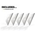 Toughbuilt döntött trapézpengés kés - TB-H4-11-A - Kések és fűrészek Toughbuilt döntött trapézpengés kés - TB-H4-11-A - Kések és fűrészek