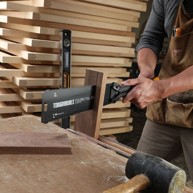 Toughbuilt összecsukható kétoldalas japán fűrész - TB-H4-21-2X - Kések és fűrészek