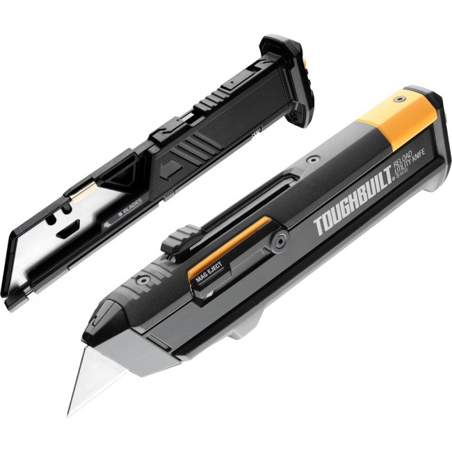 Toughbuilt cserélhető rövidpengés kés + 2 db tartó - TB-H4S2-03 - Kések és fűrészek