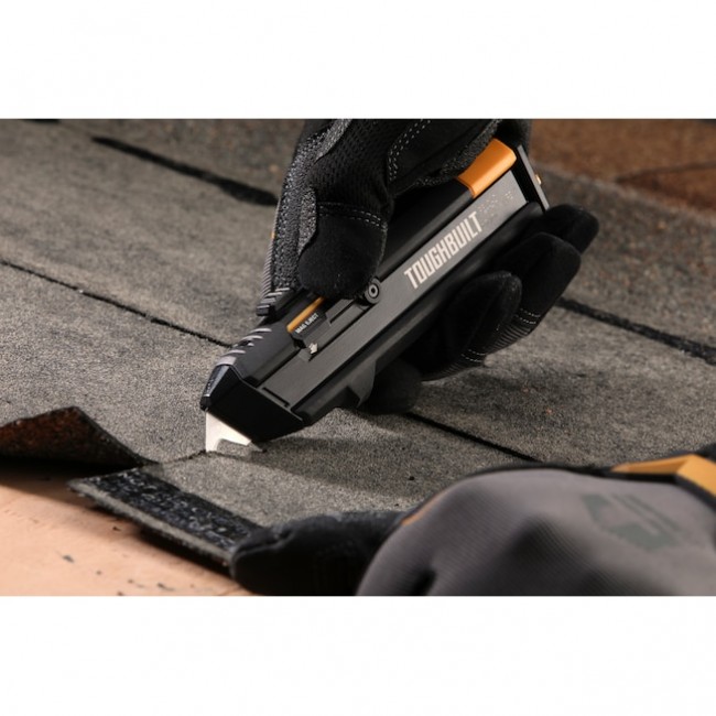 Toughbuilt cserélhető rövidpengés kés + 2 db tartó - TB-H4S2-03 - Kések és fűrészek