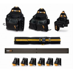 Toughbuilt 11 részes övtáska és kalapácstartó szett Toughbuilt 11 részes övtáska és kalapácstartó szett