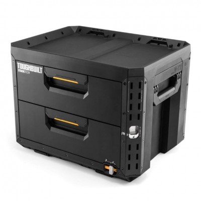Toughbuilt StackTech zárható 2 fiókos szerszámtároló