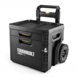 Toughbuilt StackTech zárható 2 fiókos szerszámtároló kocsi