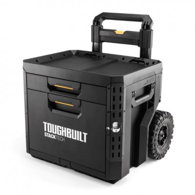 Toughbuilt StackTech z&aacute;rhat&oacute; 2 fi&oacute;kos szersz&aacute;mt&aacute;rol&oacute; kocsi
