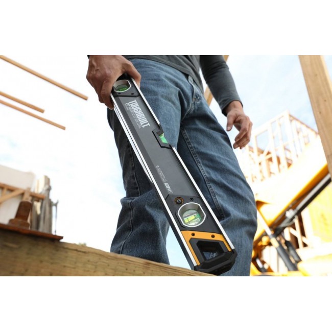Toughbuilt mágneses vízmérték 120 cm - TB-H2-L-M120LH-M - Vízmérték digitális és alumínium Toughbuilt mágneses vízmérték 120 cm - TB-H2-L-M120LH-M - Vízmérték digitális és alumínium