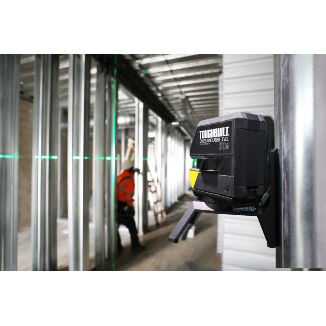 Toughbuilt zöld keresztlézer - 30m - TB-H2-LL-M30-L2 - Keresztlézer és vonallézer Toughbuilt zöld keresztlézer - 30m - TB-H2-LL-M30-L2 - Keresztlézer és vonallézer