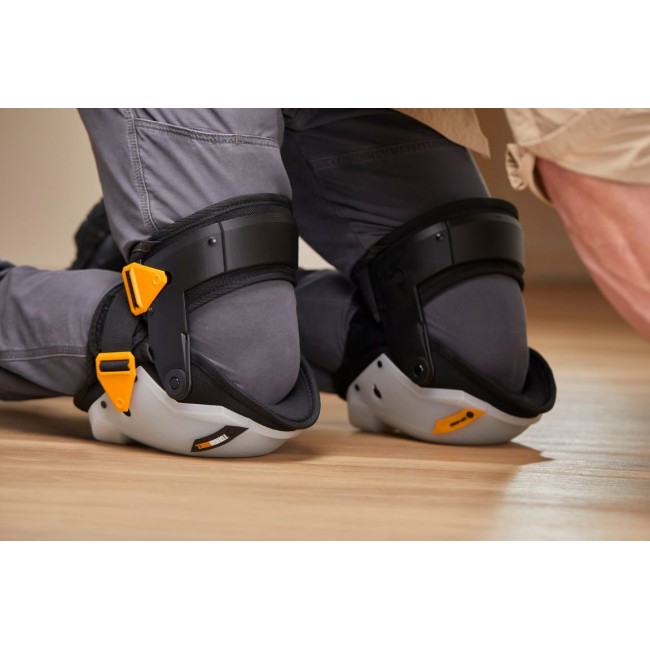 Toughbuilt GelFit térdvédő combtámasszal - gumiborítással - TB-KP-G3R - Térdvédők
