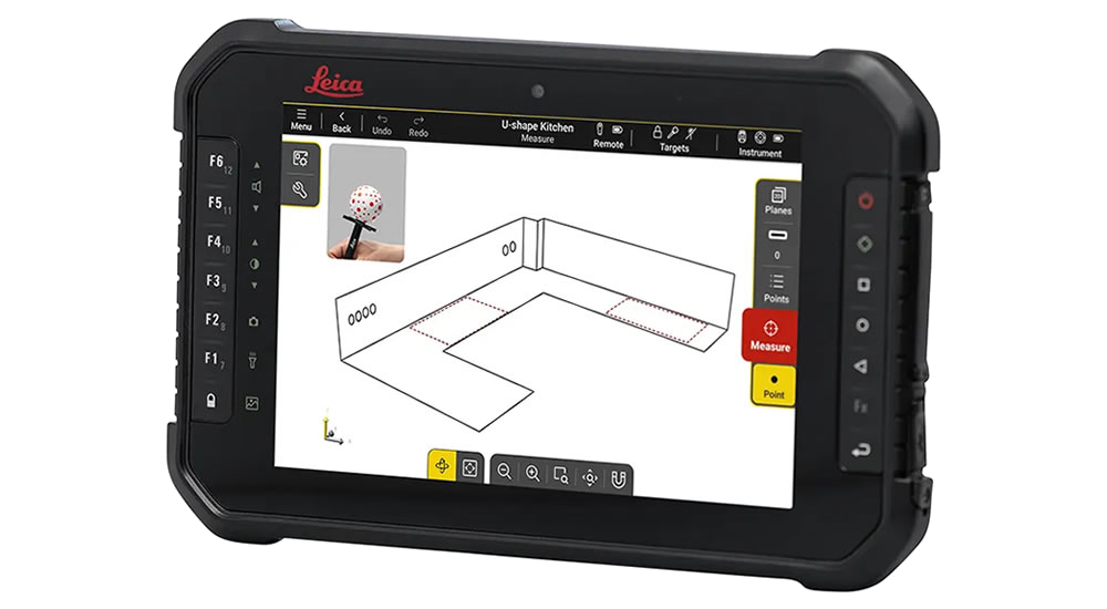 Leica iCON CSX8 terepi tablet